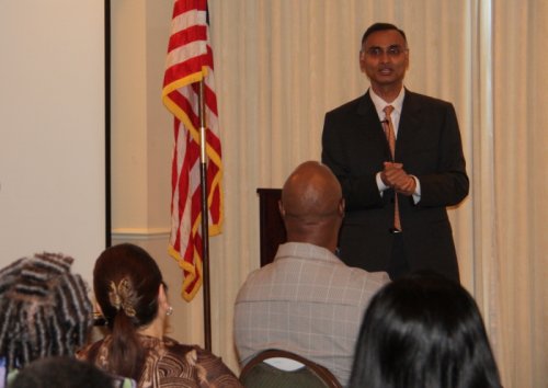 Dr. Reddy at the Diabetes Conference in Sugar Land, TX